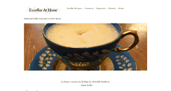 Desktop Screenshot of escoffierathome.com